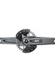 SRAM ručice s pretvaračem - GX EAGLE Q174 CL55 DUB MTB WIDE 175mm - siva