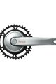 SHIMANO ručice s pretvaračem - NEXUS C6000 170mm 38 - srebrna