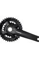 SHIMANO ručice s pretvaračem - ALTUS M210 175mm 36/22 - crna