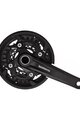 SHIMANO ručice s pretvaračem - MT500 175mm 40/30/22 - crna