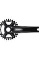 SHIMANO ručice s pretvaračem - MT510 175mm 34 - crna