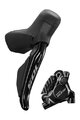 SHIMANO pomicanje - DUAL CONTROL 105 R - crna