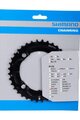 SHIMANO lančanik - DEORE M617/627 36 - crna