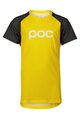 POC dres kratkih rukava - ESSENTIAL MTB - žuta/siva