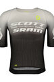 SCOTT dres kratkih rukava - SRAM RACE - crna/bijela