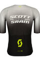 SCOTT dres kratkih rukava - SRAM RACE - crna/bijela