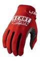 KENNY rukavice s dugim prstima - GLOVES UP - crvena