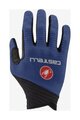 CASTELLI rukavice s dugim prstima - CW 6.1 UNLIMITED - plava