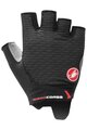 CASTELLI rukavice s kratkim prstima - ROSSO CORSA 2 W - crna