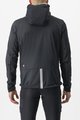 CASTELLI izolirana jakna - TRAIL HOODIE - crna