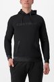 CASTELLI dukserica - LOGO HOODIE - crna