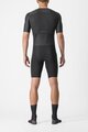 CASTELLI kombinezon - SANREMO ULTRA SPEEDSUIT - crna