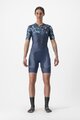 CASTELLI kombinezon - FREE SANREMO 2 W - plava/tirkizna