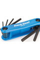 PARK TOOL set ključeva - SET ALLEN WRENCHES PT-AWS-10C - plava