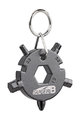 SUPER B privjesak za ključeve - KEYCHAIN TB-FD08 - siva