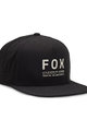 FOX kapa - NON STOP TECH SNAPBACK - crna