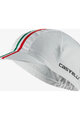 CASTELLI kapa - ITALIA CAP - bijela