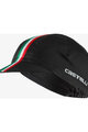 CASTELLI kapa - ITALIA CAP - crna