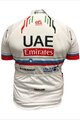 PISSEI dres kratkih rukava - UAE TEAM EMIRATES 2024 CHAMPION SLOVENIA REPLICA JR - bijela