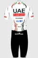 PISSEI kombinezon - UAE TEAM EMIRATES 2024 - bijela/crna