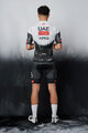 PISSEI dres kratkih rukava - UAE TEAM EMIRATES 2025 REPLICA - bijela/crna