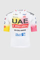 PISSEI dres kratkih rukava - UAE TEAM EMIRATES REPLICA - GIRO + TOUR 24 - bijela/ružičasta/žuta