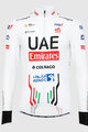 PISSEI dres dugih rukava zimski - UAE TEAM EMIRATES 2024 - bijela